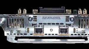 Модуль Cisco NM-HDV2-2T1/E1